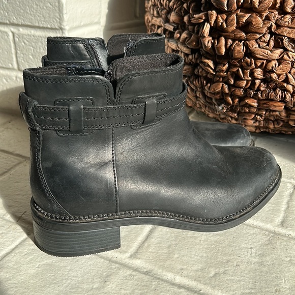 Clarks Shoes - Clarks Leather Booties